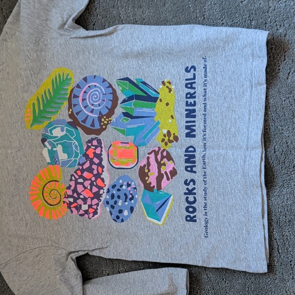 Mini Boden Rock And Minerals Long Sleeve - Picture 2 of 3